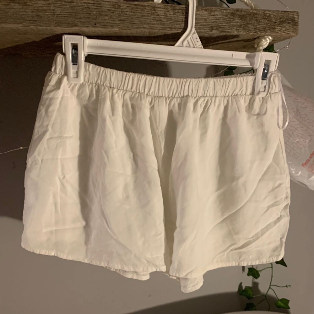 White dress shorts